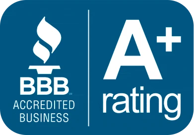 BBB Accredited Business A+ Logo